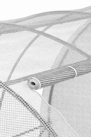 Serre tunnel de jardin - 400 x 200 x 300 cm - 12 m²