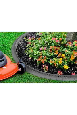 10 bordurettes stop herbe - 50 x 5,5 x 13,6 cm