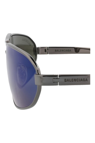 Lunettes de soleil homme - Verres effet miroir - Catégorie 3 - Balenciaga