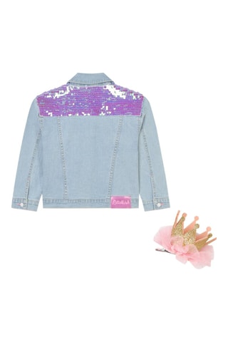 Chaqueta vaquera y horquilla - Azul