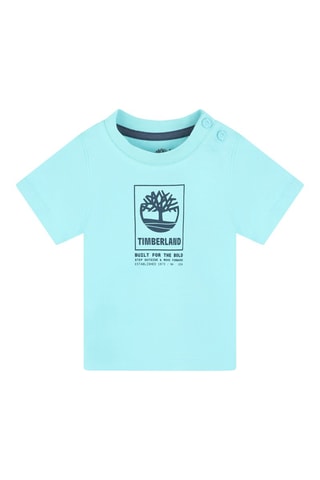 Camiseta de algodón orgánico - Azul - Timberland