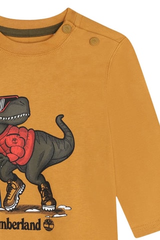 Camiseta de algodón orgánico - Mostaza - Timberland