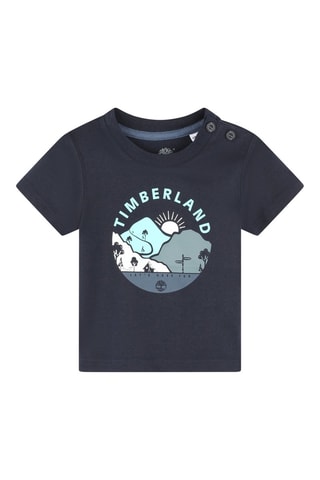 Camiseta de algodón orgánico - Azul - Timberland