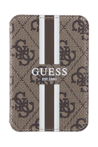 Porte-cartes Guess MagSafe - Marron
