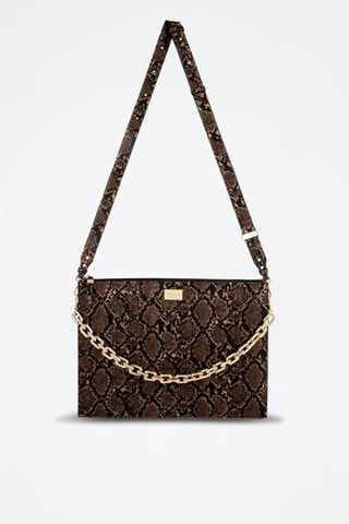 Pochete Ideal of Sweden - Leia - Castanho e preto