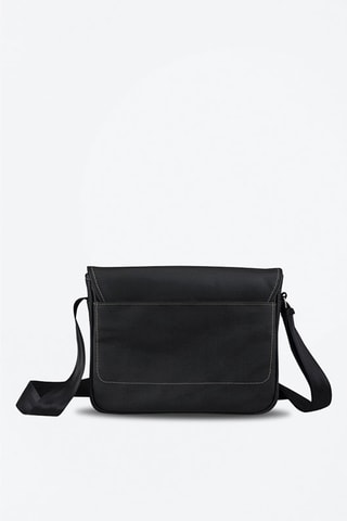 Mala a tiracolo 10" - Preto e verde