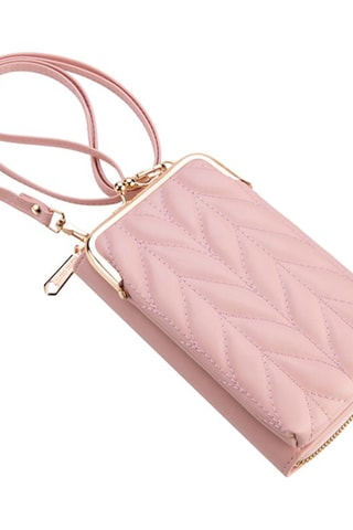 Sacoche Eko bandoulière - Eclezia - Rose