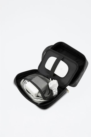 Capa de viagem Stripe 4G - Preto e cinzento