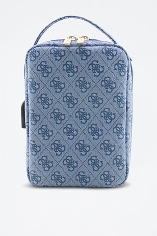 Capa de viagem Stripe 4G - Azul e cinzento