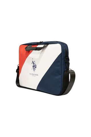 Pasta para computador - Vermelho e azul