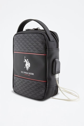 Custodia da viaggio USB - Nero e rosso