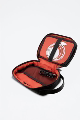 Custodia da viaggio USB - Nero e rosso