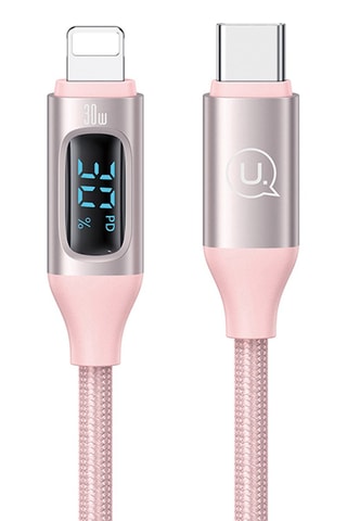 Cabo para carregar Type-C a Lightning 1,20 m- Display BD