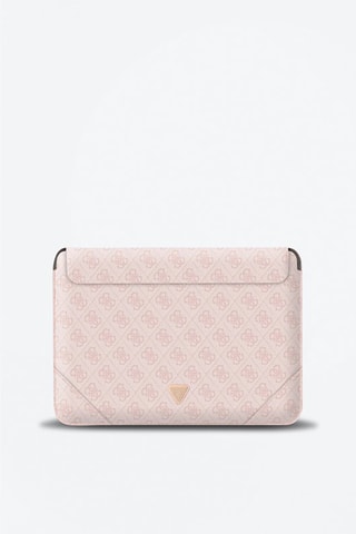Pasta magnética para computador 13" & 14" Guess - Modelo 4G Triangle - Rosa - Guess