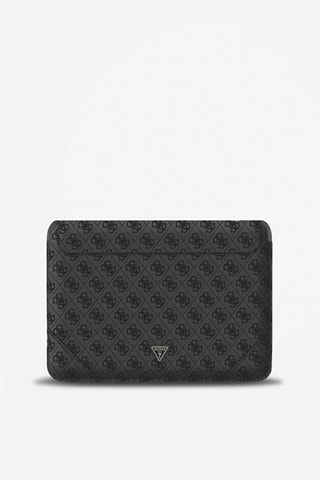 Pasta magnética para computador 13" & 14" Guess - Modelo 4G Triangle - Preto - Guess