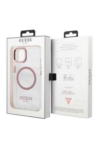 Coque Guess Metal Outline - iPhone 14 Plus - MagSafe