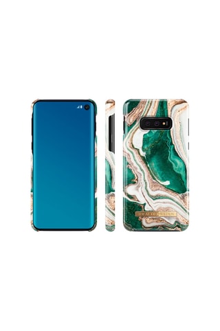 Capa Galaxy S10 Edge Verde e dourado