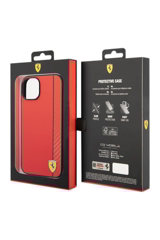 Coque Ferrari Carbone - iPhone 14 Plus