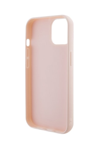 Cover 3D Rubber Karl Glitter per iPhone 15 Plus - Rosa - Karl Lagerfeld