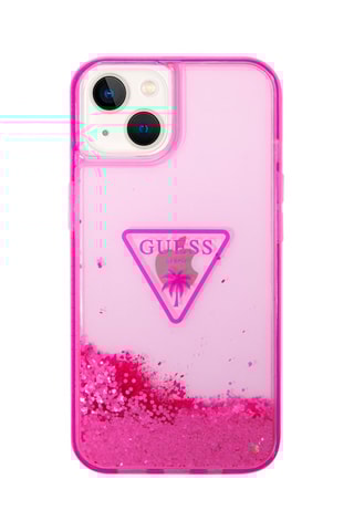 Coque Guess Glitter Palm - iPhone 14