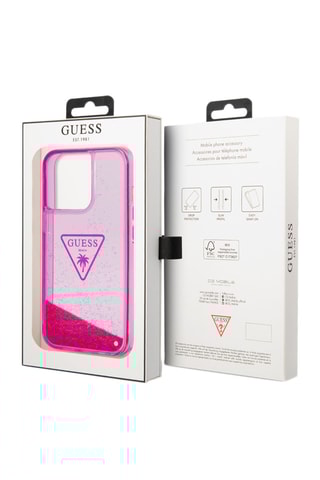 Coque Guess Glitter Palm - iPhone 14 Pro