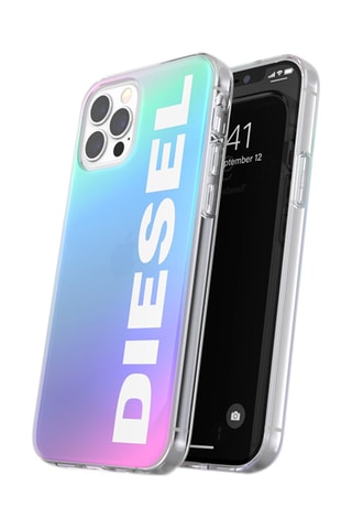 Capa iPhone 12 Pro Max Azul e rosa - Diesel