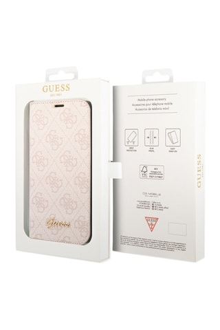 Custodia Folio 4G per iPhone 14 Pro Max - Rosa - Guess