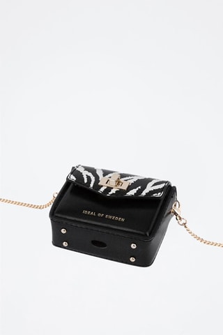 Estojo tiracolo AirPods Ava - Preto e branco - Ideal of Sweden