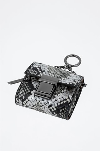 Custodia tracolla AirPods Cosmo - Nero e argentato - Ideal Of Sweden