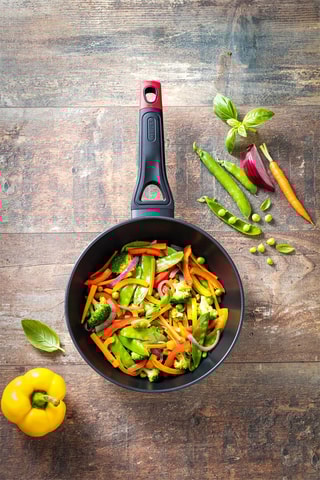 Sartén honda Optima + - 28 cm