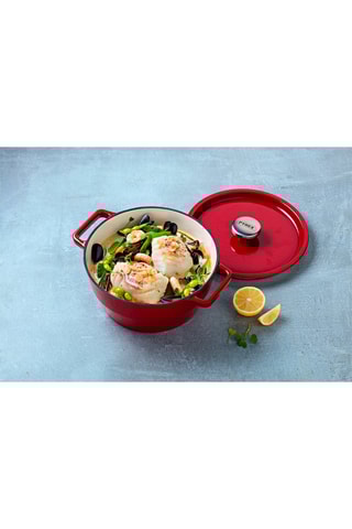 Cocotte redonda de metal fundido SlowCook - 24 cm - 3,6 l
