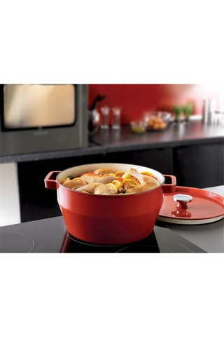 Cocotte redonda de metal fundido SlowCook - 24 cm - 3,6 l