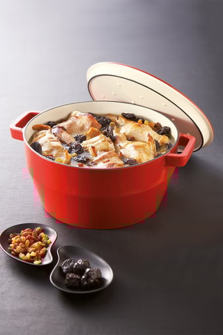 Cocotte redonda de metal fundido SlowCook - 20 cm - 2,5 l
