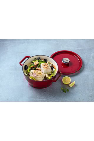 Cocotte redonda de metal fundido SlowCook - 20 cm - 2,5 l
