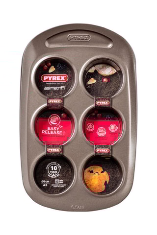 Molde Asimetria Macadamia - 6 muffins