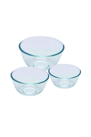 3 boles Pyrex Iconics - 0,7/1,1/2,3 l