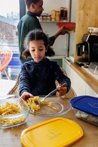 2 fuentes para horno de vidrio de borosilicato Cook & Store - 1,2 y 2,5 l