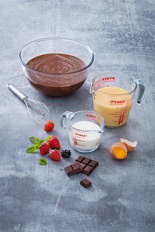 Jarra medidora de vidrio de borosilicato Iconics - 1 l