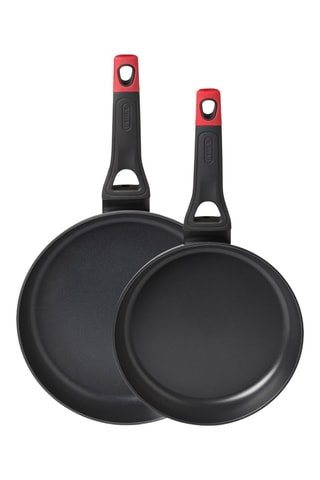 2 sartenes con revestimiento de cerámica Optima - 24 y 28 cm