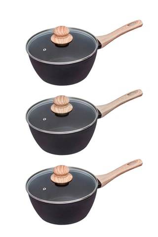 3 x Cazo Cook & Care - 16/18/20 cm