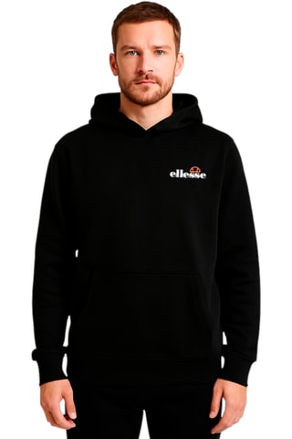 Sweater met Capuchon - Zwart - Wit, zwart en oranje