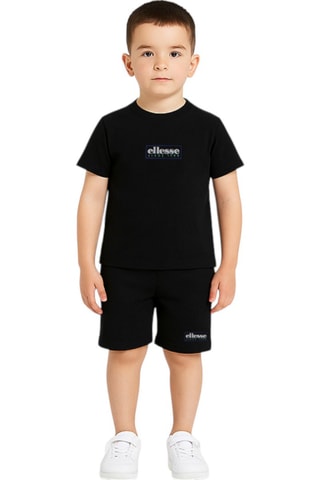 Set van 2 T-shirts en Short - Wit en Zwart - Wit en zwart