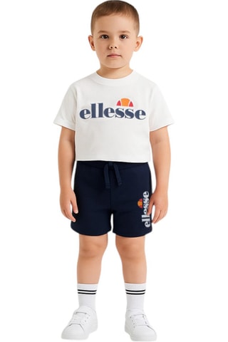 3-delige Set - Wit - Wit en blauw