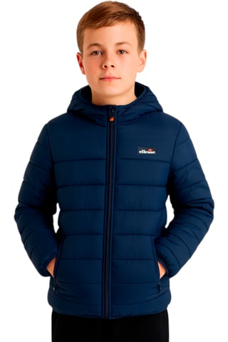 Gewatteerde Jas met Capuchon - Marineblauw - Blauw