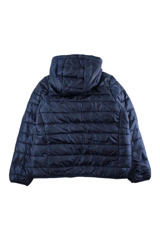 Gewatteerde Jas met Capuchon - Marineblauw - Blauw