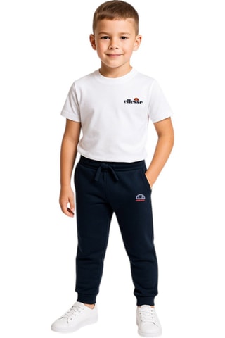 Set van 2 T-shirts en 2 Joggingbroeken - Marineblauw en Wit - Wit en blauw