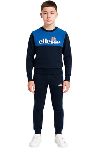 Sweater en Joggingbroek - Marineblauw - Wit, blauw en oranje