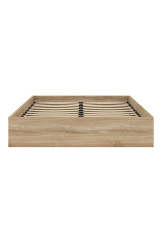 Lit coffre Malta en bois avec sommier 160x200cm