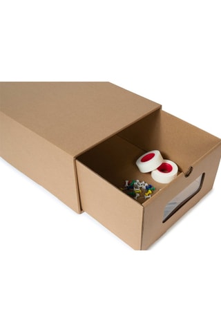 20 boîtes de rangement Craft - Naturel