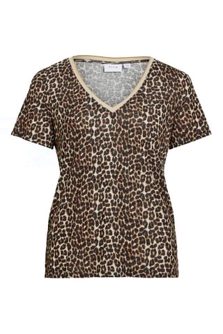 T-shirt - Beige - Vila